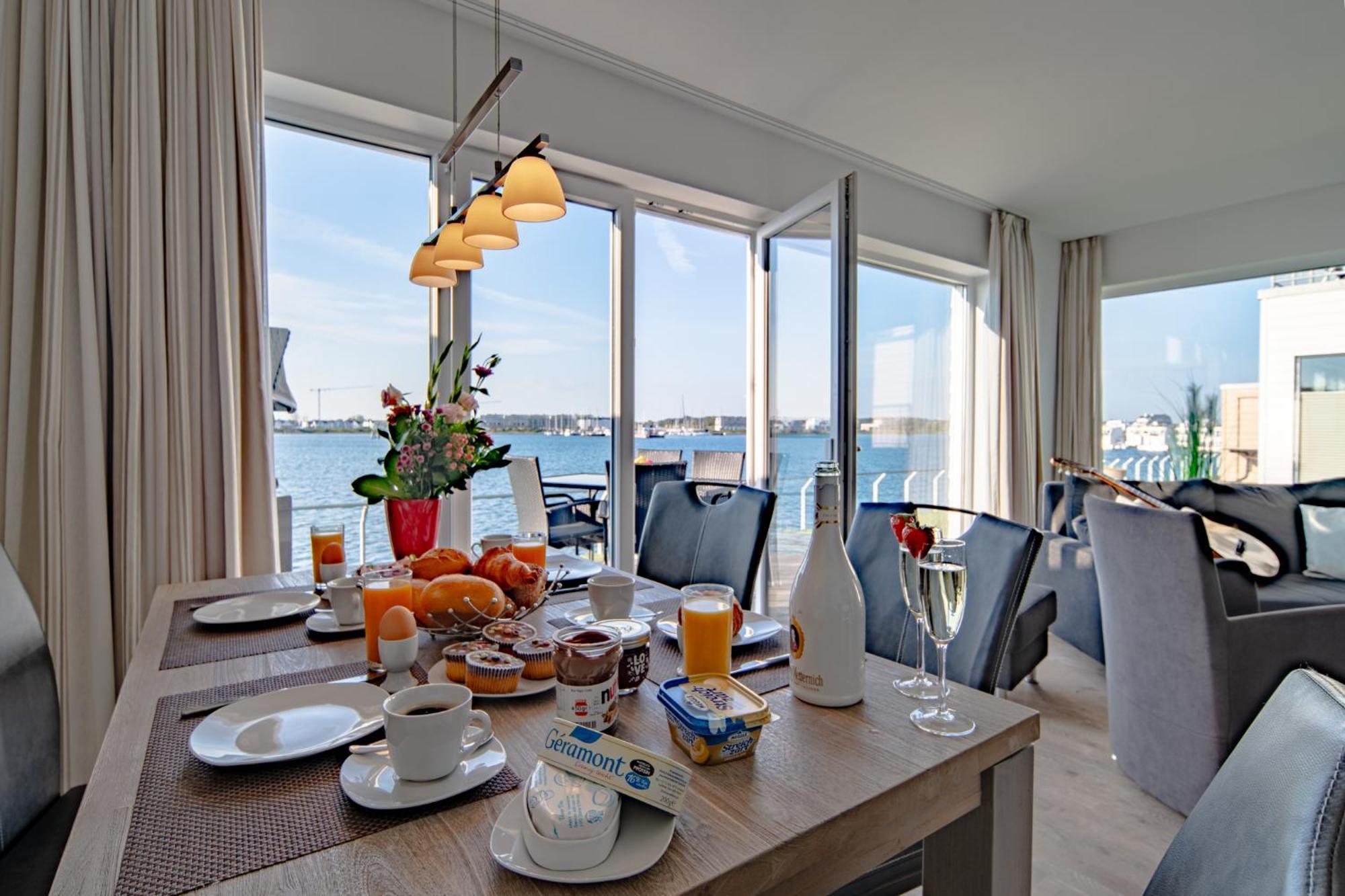 3-Zi-Fewo Brigantine 33 By Seeblick Ferien Oro, Wasserblick,Sauna Olpenitz Exterior foto