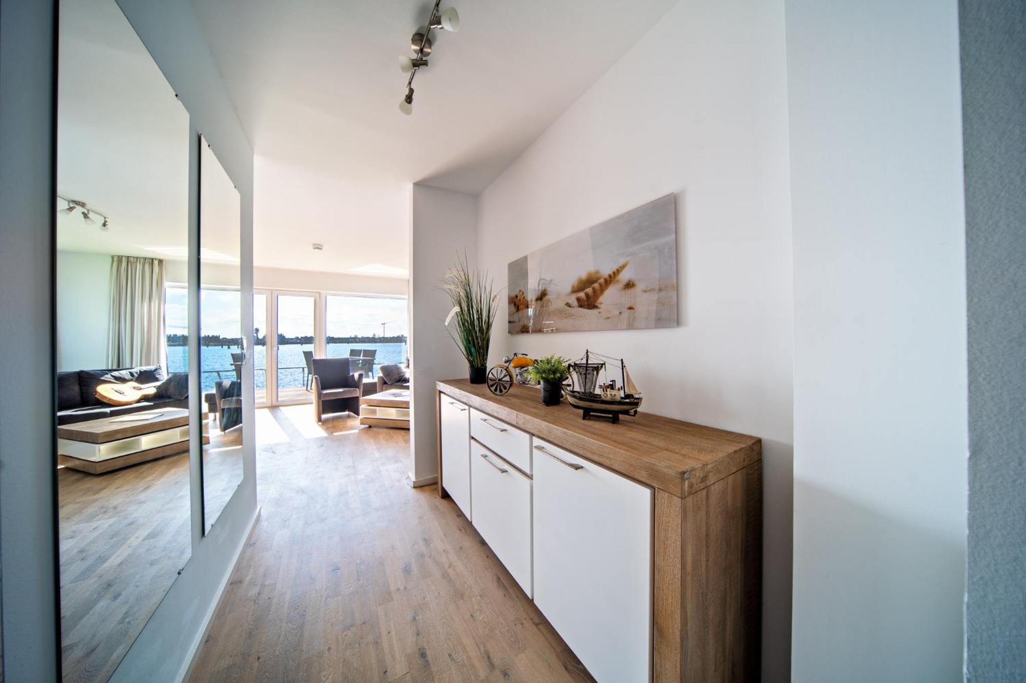 3-Zi-Fewo Brigantine 33 By Seeblick Ferien Oro, Wasserblick,Sauna Olpenitz Exterior foto
