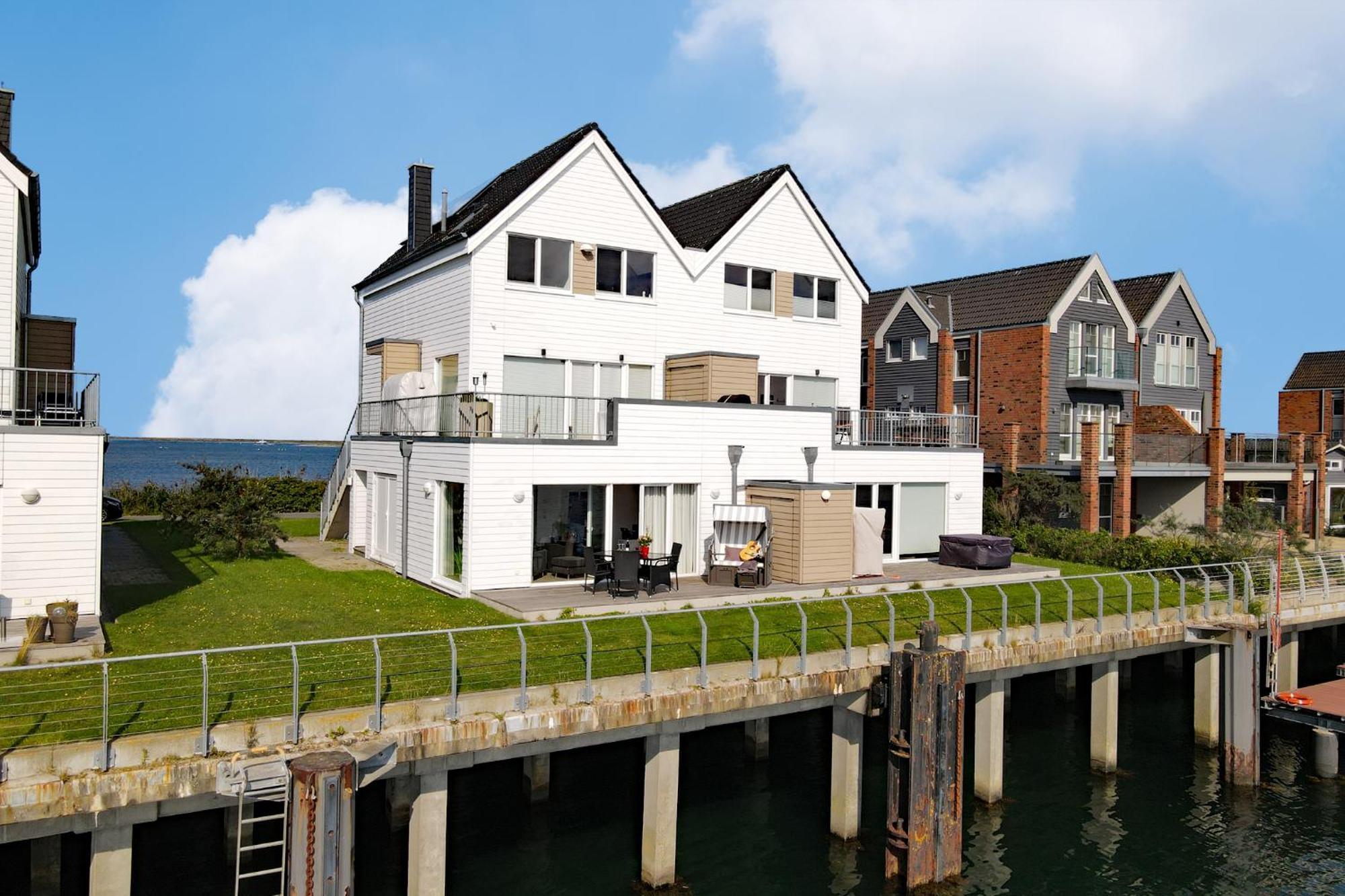3-Zi-Fewo Brigantine 33 By Seeblick Ferien Oro, Wasserblick,Sauna Olpenitz Exterior foto
